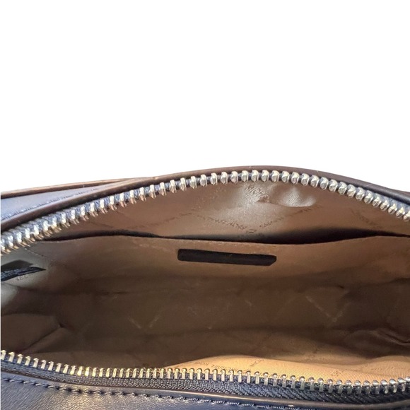 Michael Kors Jet Set Item Crossbody Bag Navy Polka Dot Large NWT - Picture 10 of 15